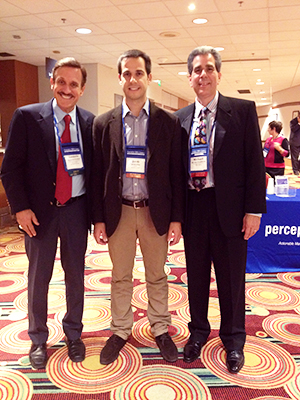 Gonzalo Freixes, Jordi Díaz y Michael Desiderio 